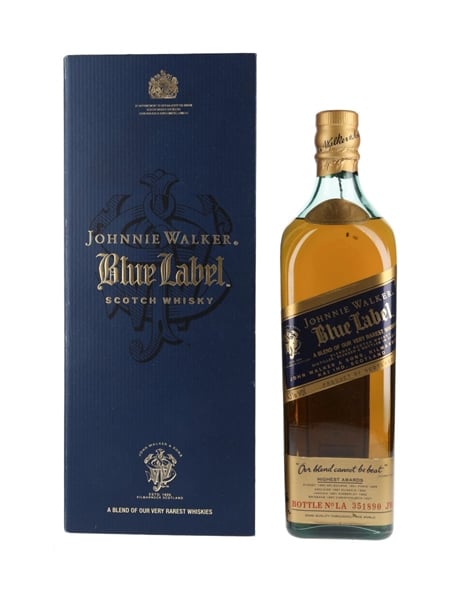 Johnnie Walker Blue Label Bottled 1990s 75cl / 43%