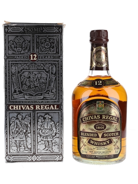 Chivas Regal 12 Year Old Bottled 1980s 75cl / 43%