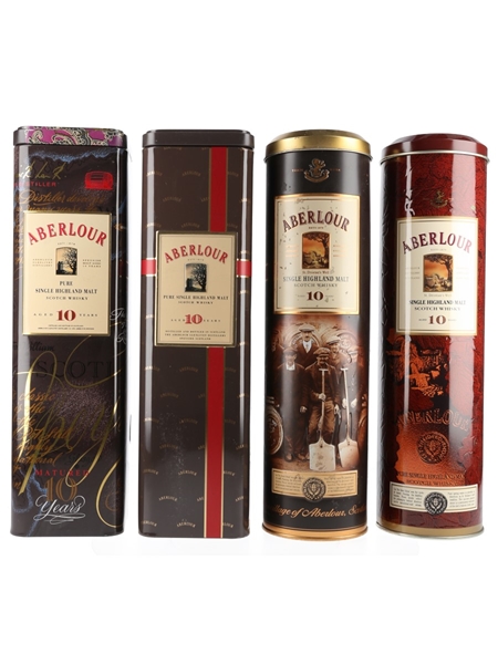 Aberlour Whisky Tins - Empty 10 Year Old 