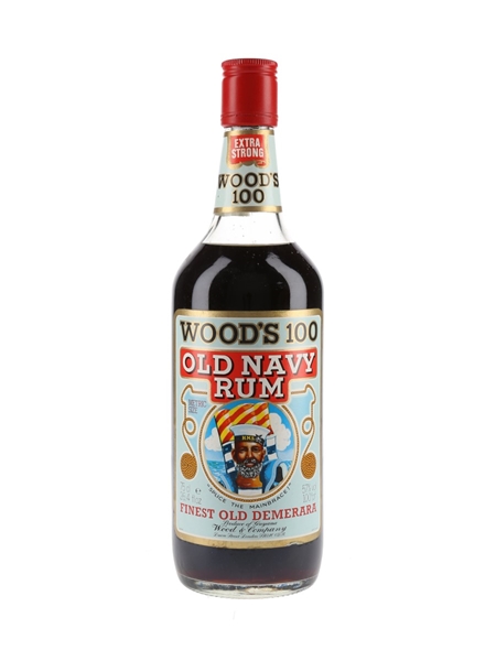 Wood's 100 Old Navy Rum Bottled 1970s-1980s 75cl / 57%