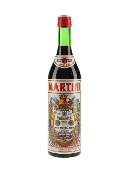 Martini Rosso Vermouth Bottled 1970s 75cl / 17%