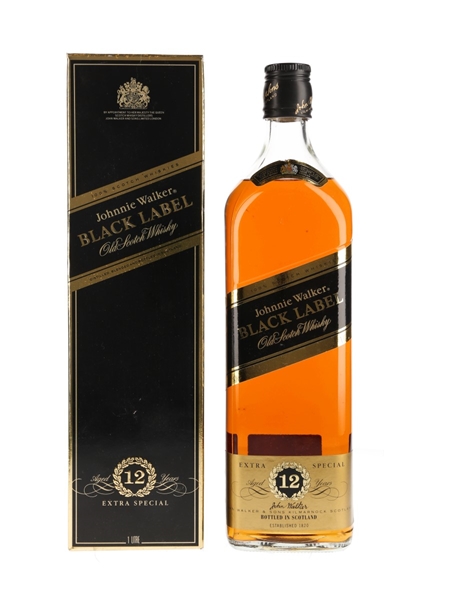 Johnnie Walker Black Label 12 Year Old Bottled 1990s 100cl / 43%