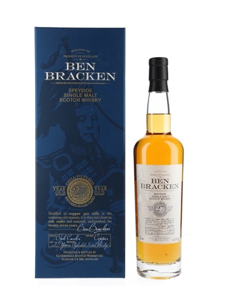 Ben Bracken 1989 27 Year Old Clydesdale Scotch Whisky Co 70cl / 40%