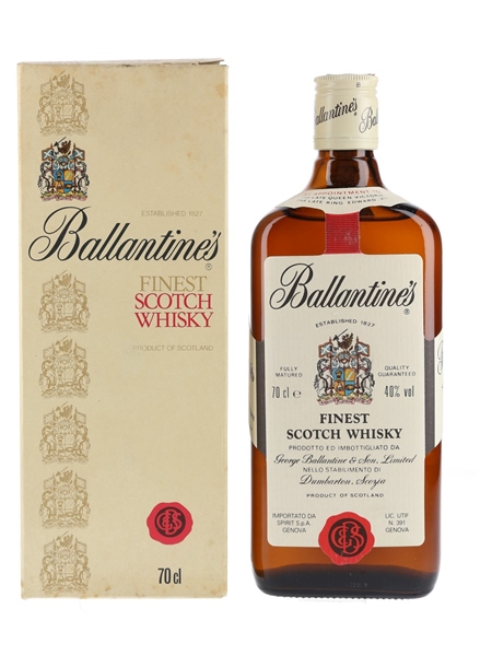 Ballantine's Finest Bottled 1990s - Spirit 70cl / 40%