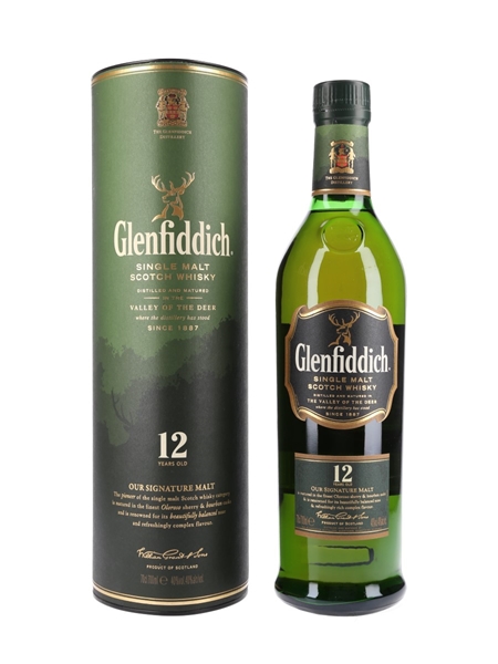 Glenfiddich 12 Year Old Old Presentation 70cl / 40%