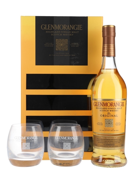 Glenmorangie 10 Year Old Glasses Pack  70cl / 40%