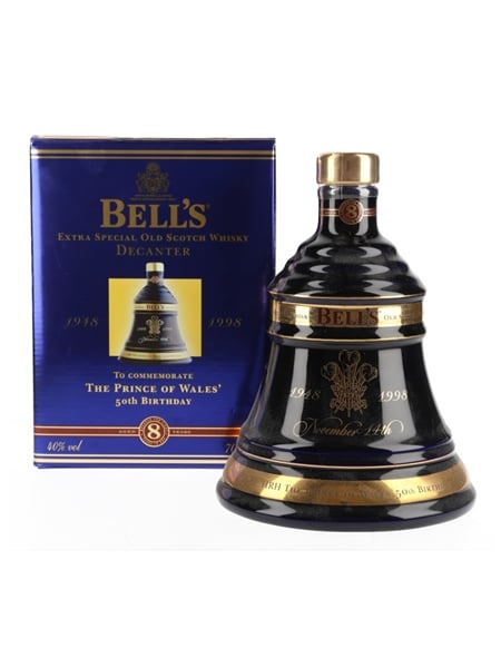 Bell's Ceramic Decanter The Prince Of Wales' 50th Birthday 70cl / 40%