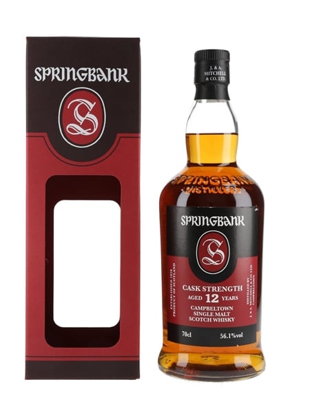 Springbank 12 Year Old Cask Strength Bottled 2020 70cl / 56.1%