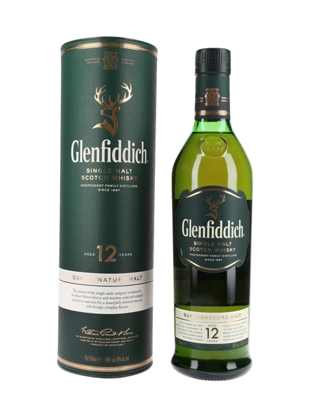 Glenfiddich 12 Year Old  70cl / 40%