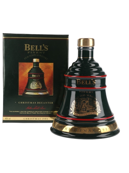 Bell's Christmas 1993 Ceramic Decanter The Art Of Distilling No.4 70cl / 40%