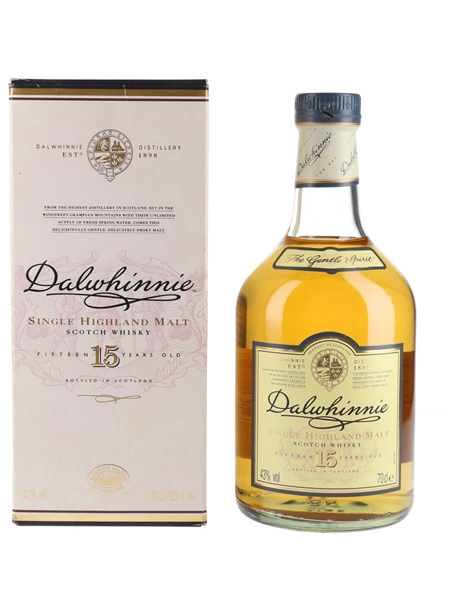 Dalwhinnie 15 Year Old Bottled 2010s 70cl / 43%