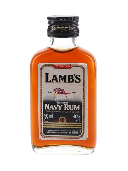 Lamb's Genuine Navy Rum Bottled 1990s 5cl / 40%