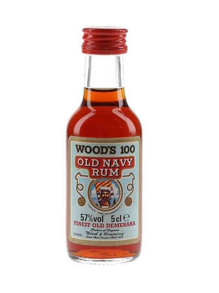 Wood's 100 Finest Old Demerara Old Navy Rum  5cl / 57%