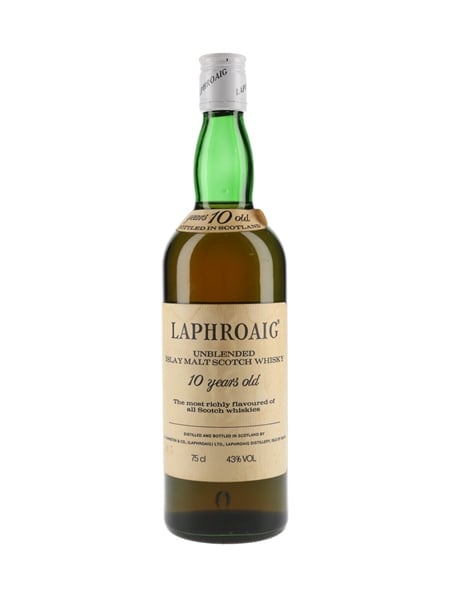 Laphroaig 10 Year Old Bottled 1980s 75cl / 40%