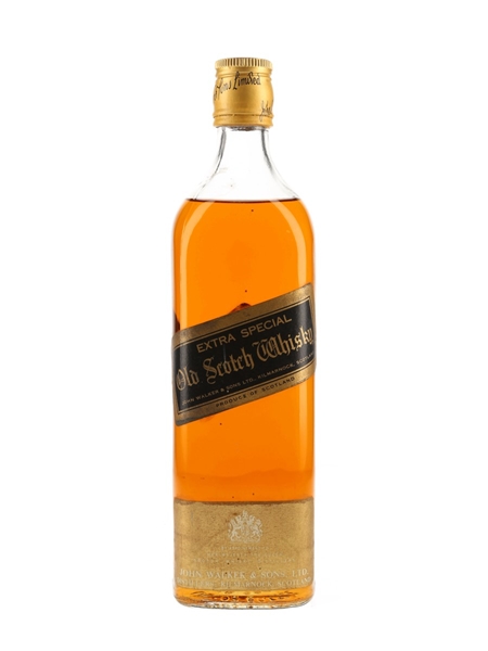 Johnnie Walker Black Label Extra Special Bottled 1970s 75.7cl / 40%