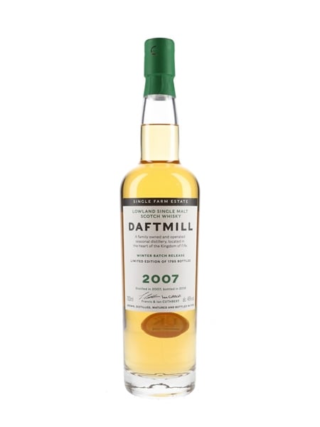 Daftmill 2007 Bottled 2019 - Winter Batch Release 70cl / 46%