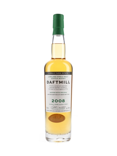 Daftmill 2008 Bottled 2020 - Winter Batch Release 70cl / 46%