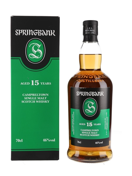 Springbank 15 Year Old Bottled 2021 70cl / 46%