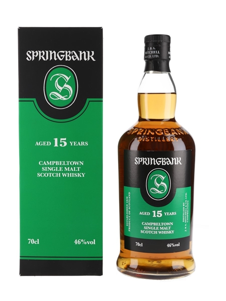 Springbank 15 Year Old Bottled 2021 70cl / 46%