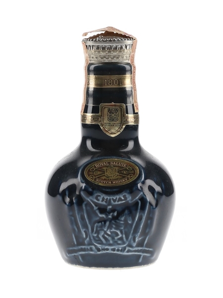 Royal Salute 21 Year Old Blue Wade Ceramic Decanter 5cl / 40%