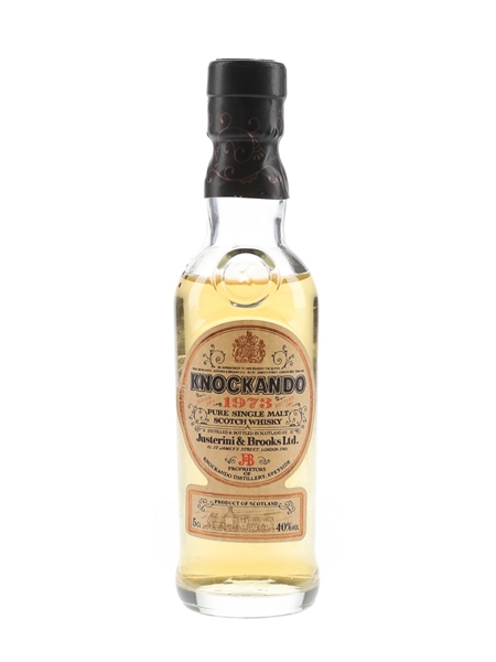 Knockando 1973 Bottled 1985 - Justerini & Brooks 5cl / 43%