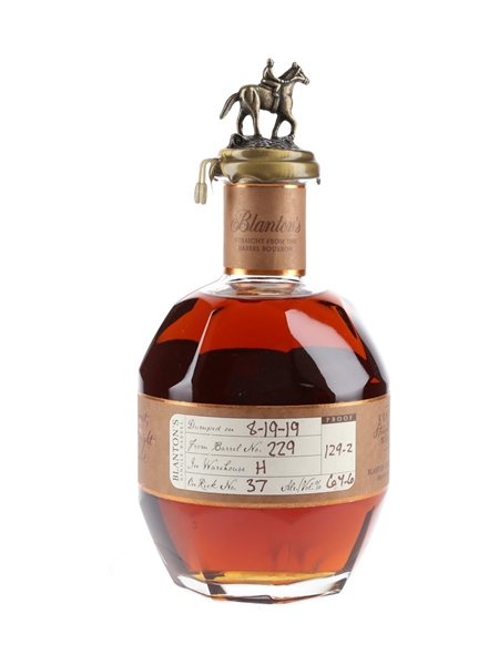 Blanton's Straight From The Barrel No. 229 Bottled 2019 70cl / 64.6%