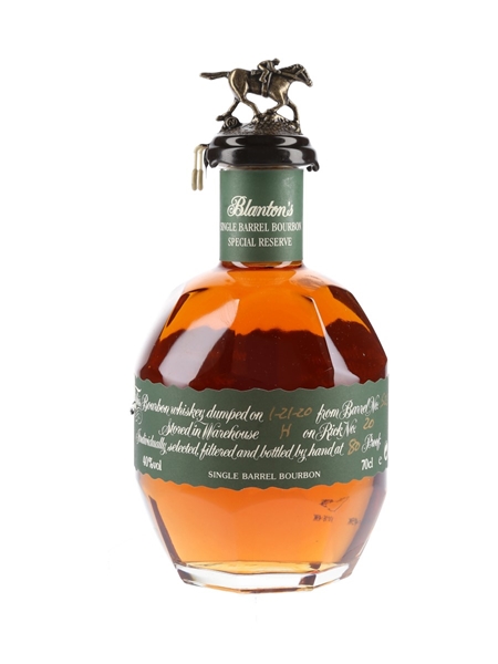 Blanton's Special Reserve Single Barrel No. 523 Bottled 2020 70cl / 40%