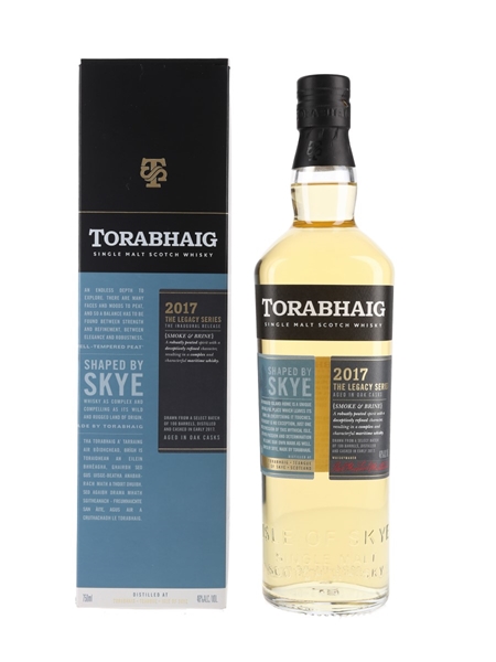 Torabhaig 2017 Legacy Series Inaugural Release - Niche W & S, USA 75cl / 46%