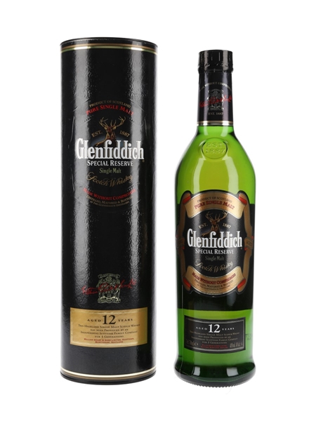 Glenfiddich 12 Year Old Old Presentation 70cl / 40%