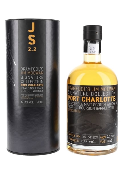 Port Charlotte 2010 10 Year Old Dramfool's Jim McEwan Signature Collection 70cl / 59.4%