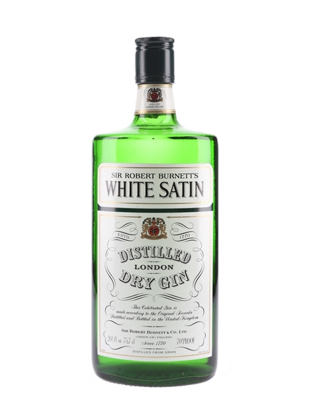 Sir Robert Burnett's White Satin Gin Bottled 1970s-1980s 75.7cl / 40%