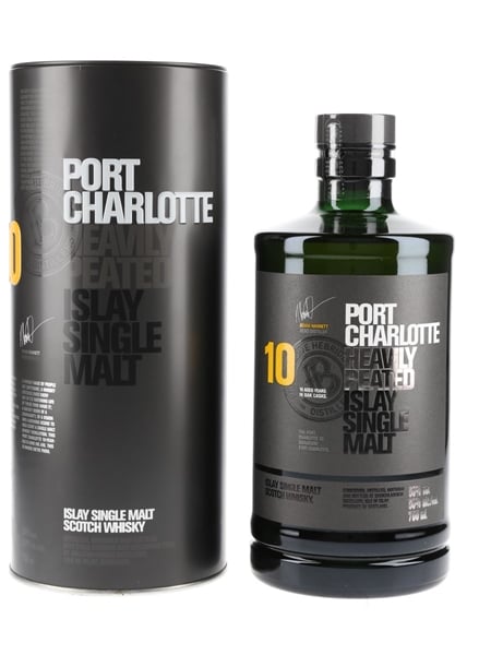 Port Charlotte 10 Year Old Bottled 2019 - Bruichladdich 70cl / 50%