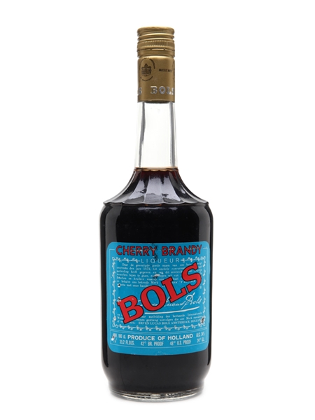 Bols Cherry Brandy Liqueur Bottled 1970s 100cl / 24%