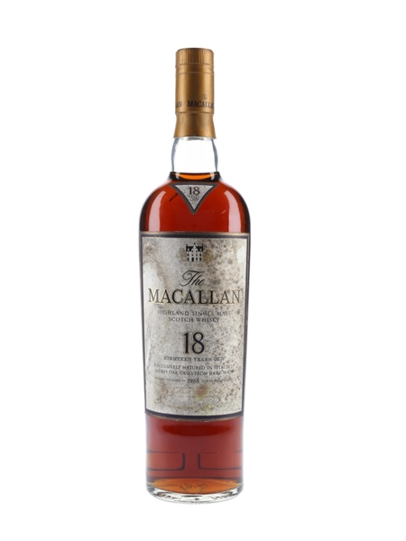 Macallan 18 Year Old Distilled 1988 And Earlier - Fassbind Compagnie 70cl / 43%