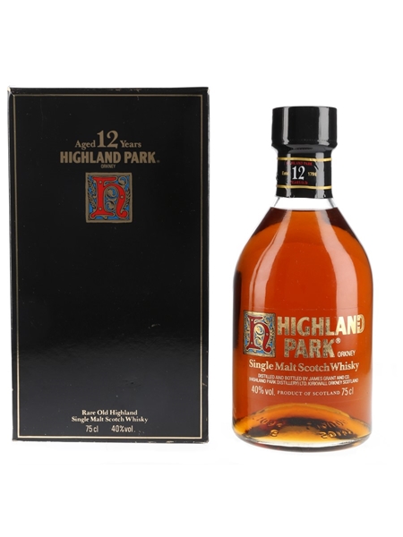 Highland Park 12 Year Old Bottled 1980s 75cl / 40%