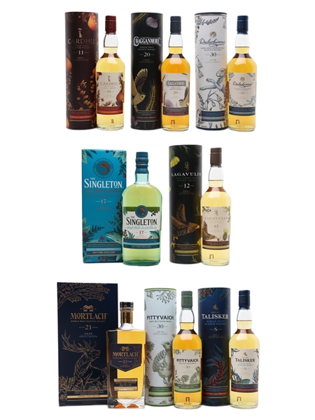 Diageo Special Releases 2020 Cardhu, Cragganmore, Dalwhinnie, Lagavulin, Mortlach, Pittyvaich, Singleton Of Dufftown, Talisker 8 x 70cl