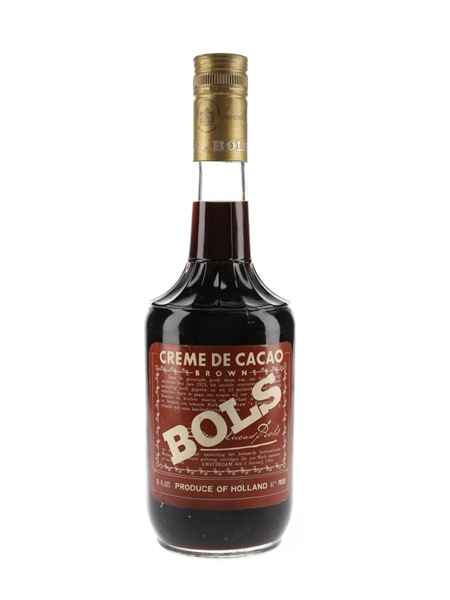 Bols Creme De Cacao Bottled 1970s 73.8cl / 27%