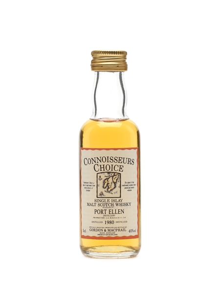 Port Ellen 1980 Connoisseurs Choice Bottled 1990s - Gordon & MacPhail 5cl / 40%