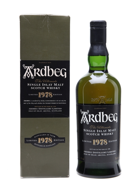 Ardbeg 1978 Limited Edition Bottled 1998 70cl / 43%