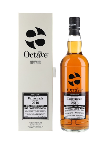 Dalmunach 2016 The Octave Bottled 2021 - Duncan Taylor 70cl / 54.2%