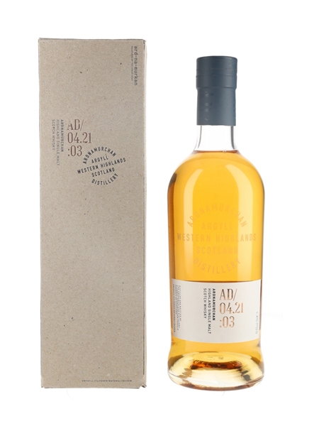 Ardnamurchan Single Malt AD:04.21:03 Third Release 70cl / 46.8%