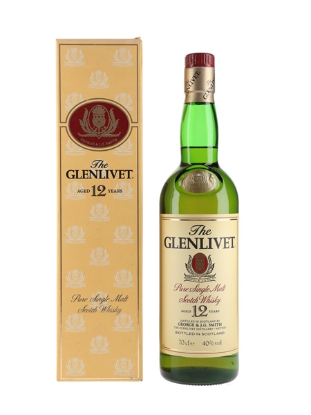 Glenlivet 12 Year Old Bottled 1990s 70cl / 40%