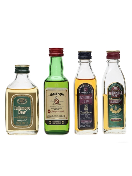 4 x Irish Whiskey Miniatures 