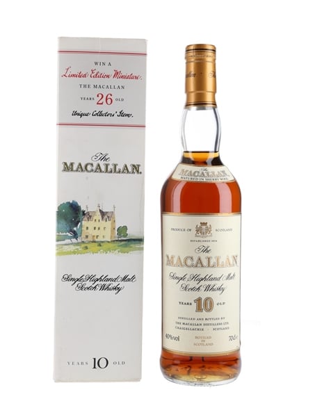 Macallan 10 Year Old Bottled 1990s 70cl / 40%