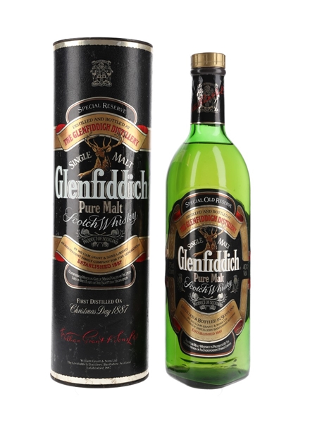 Glenfiddich Special Old Reserve Pure Malt Bottled 1980s 75cl / 40%