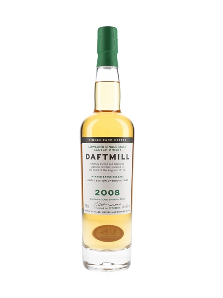 Daftmill 2008 Bottled 2020 - Winter Batch Release 70cl / 46%