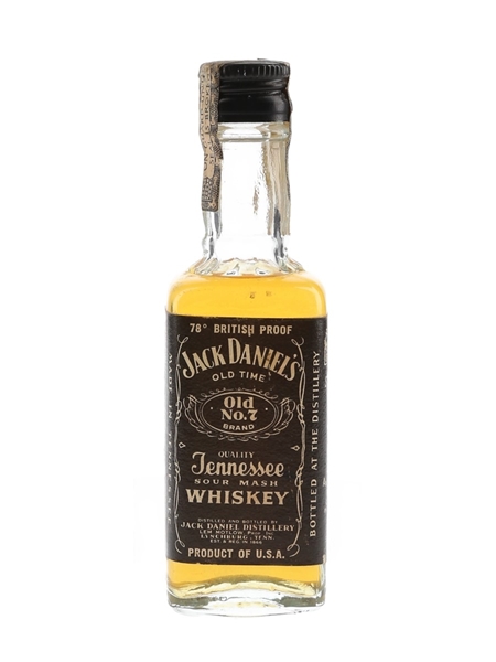 Jack Daniel's Old No.7 Bottled 1970s 5cl / 44.5%