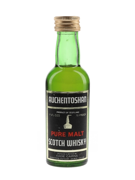 Auchentoshan Pure Malt Bottled 1970s - Eadie Cairns 4.7cl / 40%