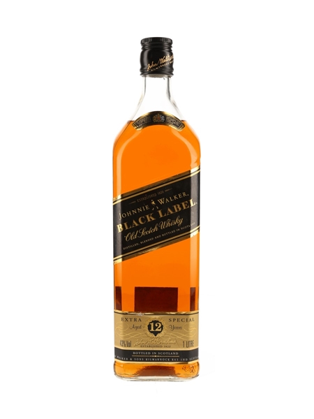 Johnnie Walker Black Label 12 Year Old Bottled 2000s 100cl / 43%