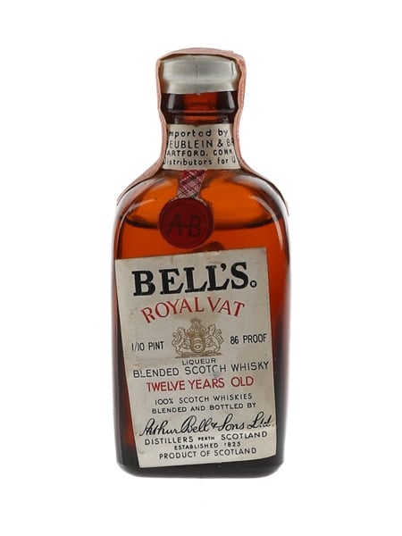 Bell's Royal Vat Bottled 1950s - Heublein & Bros 4.7cl / 43%